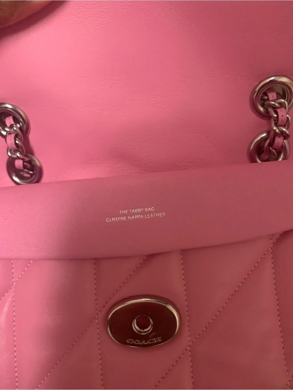Coach Quilted Tabby